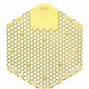 Restroom Cleaning Supplies * | Fresh Products Urinal Screens Wave 3D Urinal Deodorizer Screen, Yellow, Citrus, 10/Box