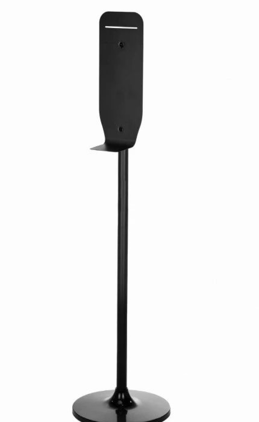 Restroom Dispensers * | Alpine Industries Soap Dispensers Alpine 430-Stand-Blk Universal Soap Dispenser Floor Stand, Black