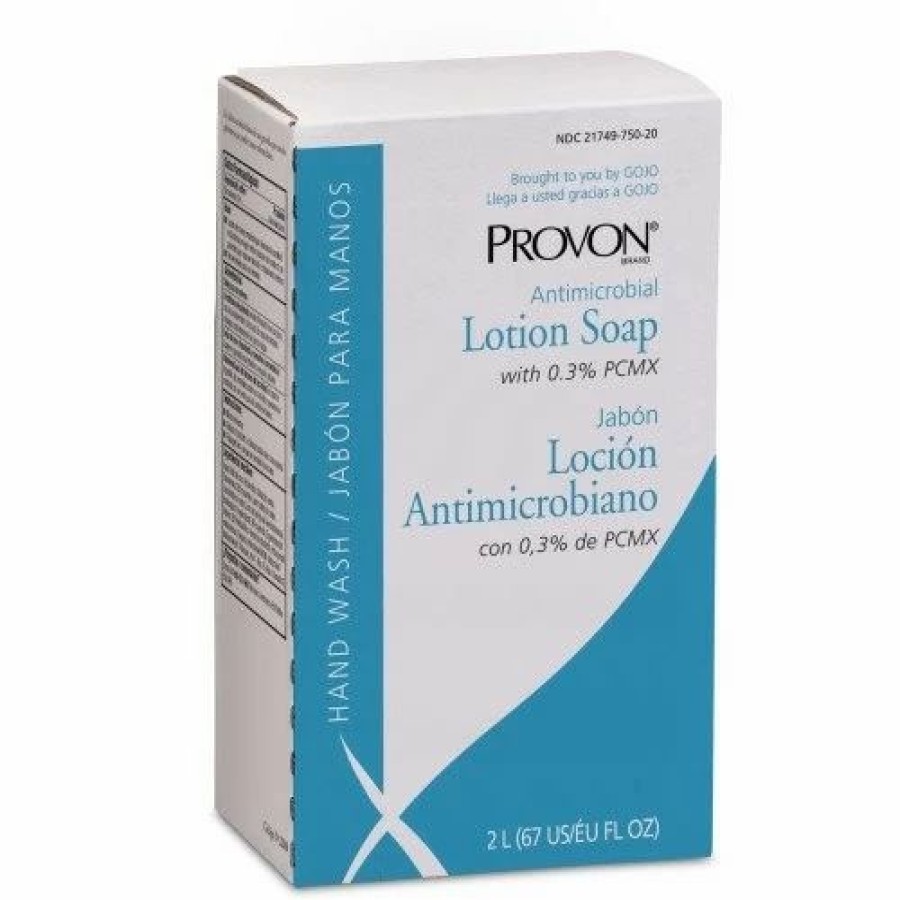 Restroom Supplies * | Hand Soaps And Hand Sanitizers Provon Antimicrobial Lotion Soap With Chloroxylenol, Nxt 2 L Refill, 4/Carton