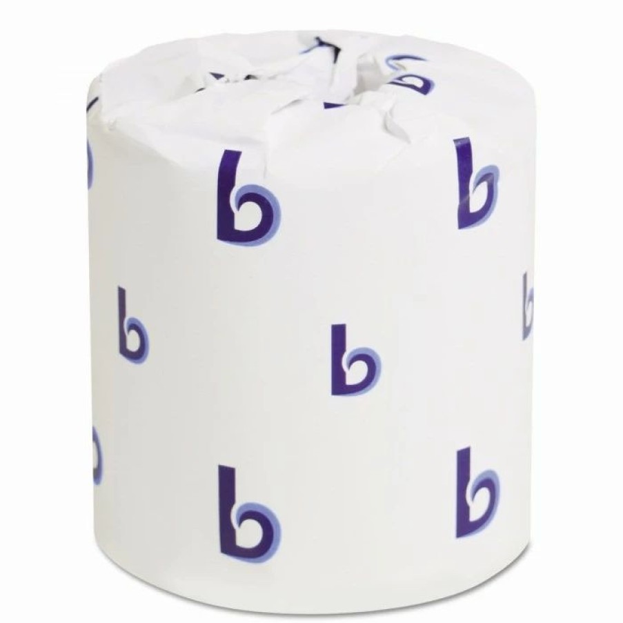 Restroom Supplies * | Toilet Paper And Tissues Boardwalk Standard 2-Ply Toilet Paper, 4-1/2 X 3-3/4 , 96 Rolls/Carton