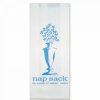 Restroom Dispensers * | Bagcraft Sanitary Napkin Receptacles Nap Sack Sanitary Disposal Bags, 4 X 9 , White, 1,000/Carton