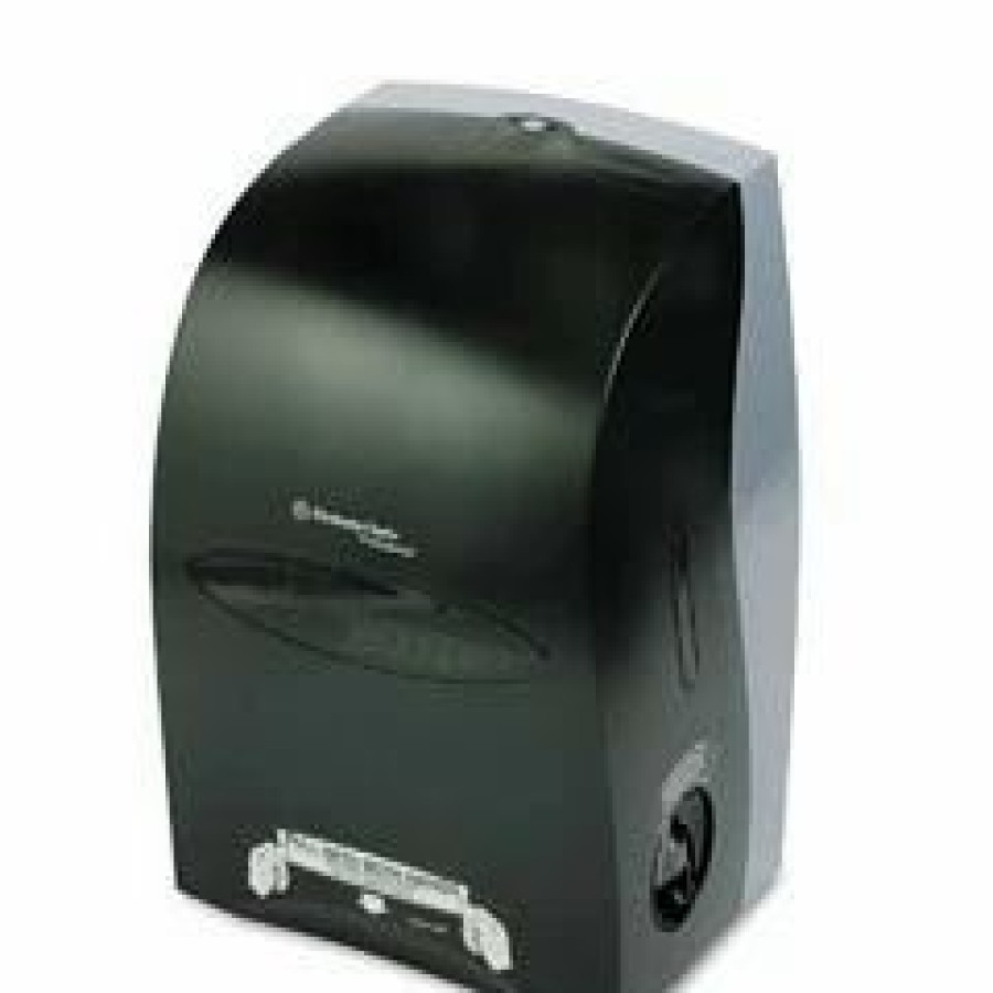 Restroom Dispensers * | Kimberly-Clark Paper Towel Dispensers Sanitouch Hard Roll Paper Towel Dispenser, Smoke