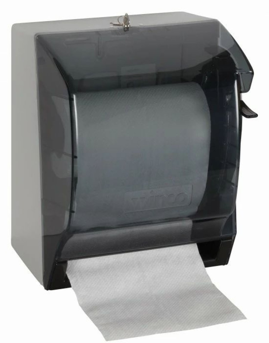 Restroom Dispensers * | Paper Towel Dispensers Winco Td-500 Roll Paper Towel Dispenser With Lever