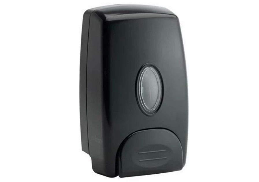 Restroom Dispensers * | Soap Dispensers Winco Sd-100K Black Manual Soap Dispenser 1 Liter