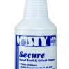 Restroom Cleaning Supplies * | Bathroom Cleaners And Deodorizers Misty Secure 10 Percent Hydrochloric Acid Bowl Cleaner, Mint Scent, 32 Oz. 12/Carton