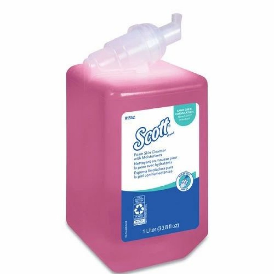 Restroom Supplies * | Hand Soaps And Hand Sanitizers Scott Pro Foam Skin Cleanser With Moisturizers, Light Floral, 1000 Ml Bottle 6/Carton