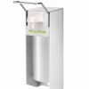 Restroom Dispensers * | Alpine Industries Soap Dispensers Alpine 4322 Wall-Mounted Elbow Press Liquid/Gel Hand Sanitizer/Soap Dispenser, 800 Ml, 2/Pack