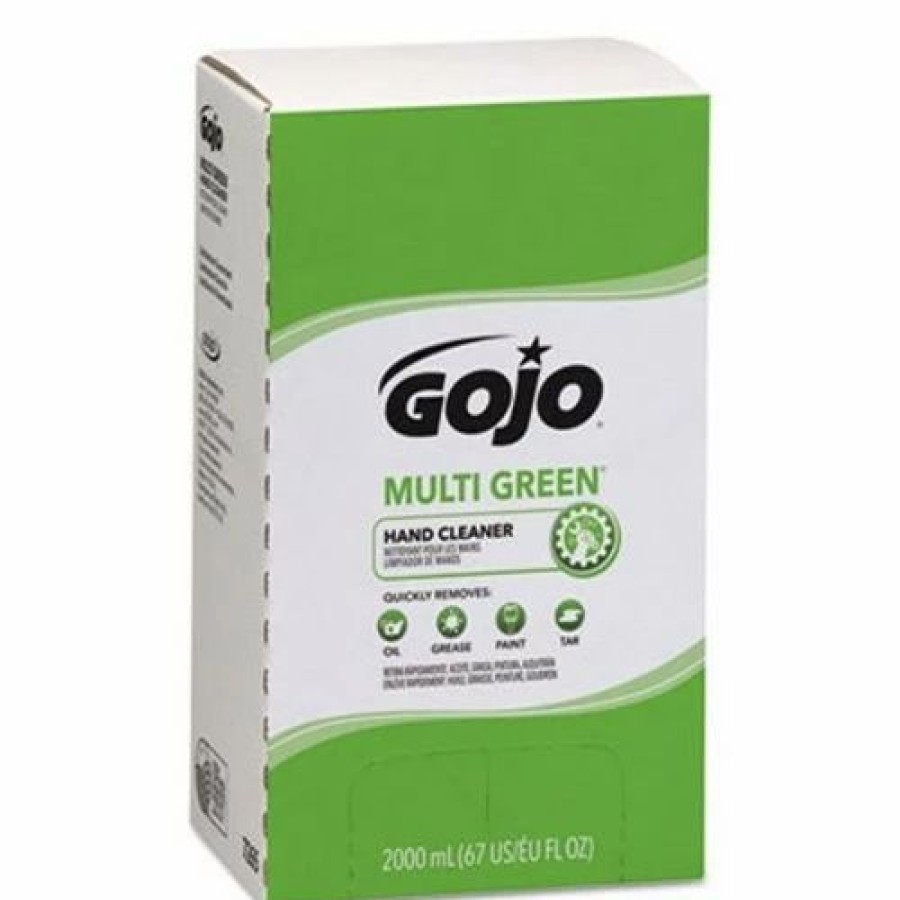 Restroom Supplies * | Hand Soaps And Hand Sanitizers Gojo Multi Green Hand Cleaner Refill, Citrus Scent, 2000 Ml 4/Carton