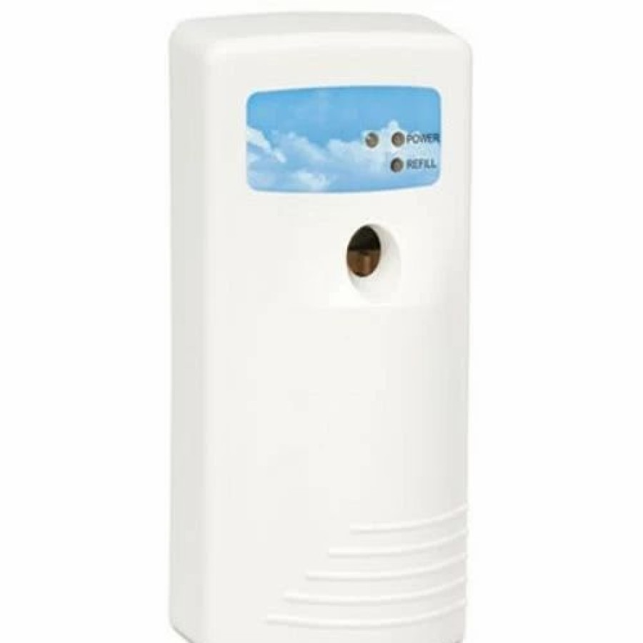 Restroom Dispensers * | Air Freshener Dispensers Hospeco Stratus Ii Metered Air Sanitizer Dispenser, White