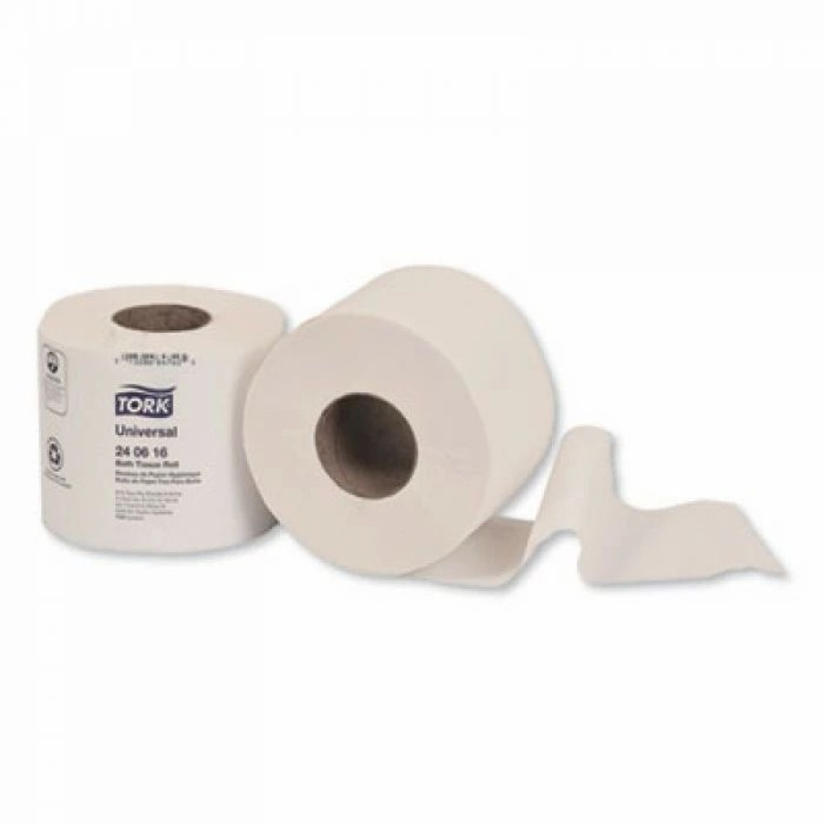 Restroom Supplies * | Tork Toilet Paper And Tissues Universal 2-Ply Bath Tissue, 616 Sheets/Roll, 48 Rolls/Carton