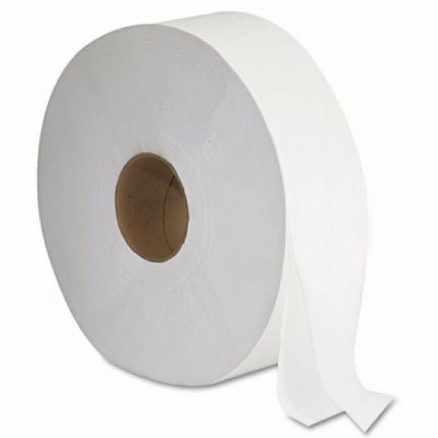 Restroom Supplies * | Gen Toilet Paper And Tissues Jrt Jumbo 2-Ply Bath Tissue, 1,378 Ft., 6 Rolls/Carton