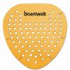 Restroom Cleaning Supplies * | Boardwalk Urinal Screens Gem Urinal Screen, Lasts 30 Days, Orange, Mango Fragrance, 12/Box