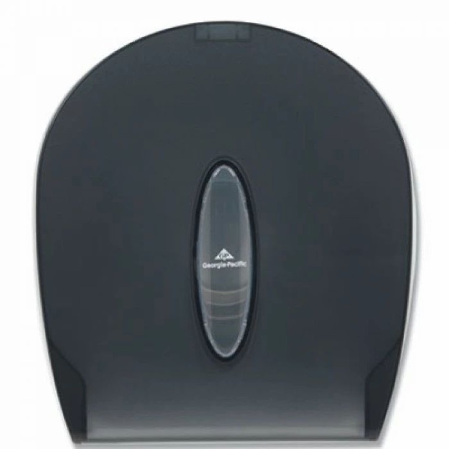 Restroom Dispensers * | Georgia Pacific Toilet Paper Dispensers Jumbo Jr. Bathroom Tissue Dispenser, 10.6 X 5.4 X 11.3 , Translucent Smoke