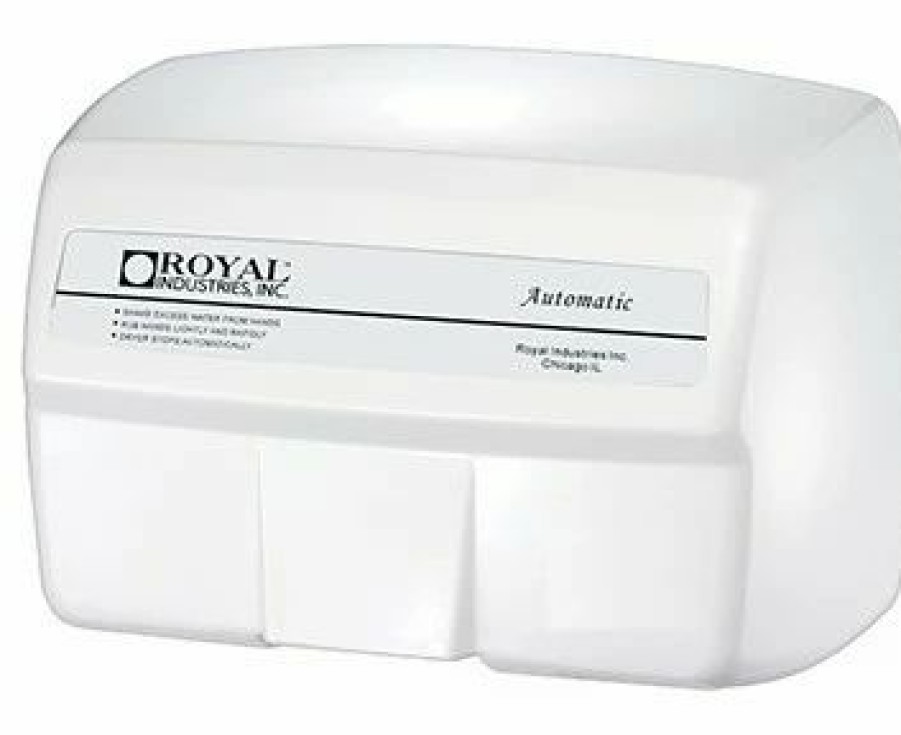 Commercial Hand Dryers * | Royal Industries Commercial Hand Dryers Royal Roy Dry 2200Ea Automatic Hand Dryer