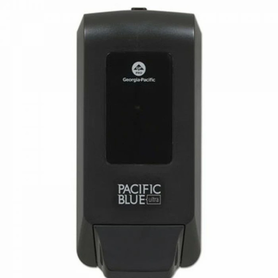 Restroom Dispensers * | Georgia Pacific Soap Dispensers Pacific Blue Ultra Soap/Sanitizer Dispenser, Black, 1200 Ml