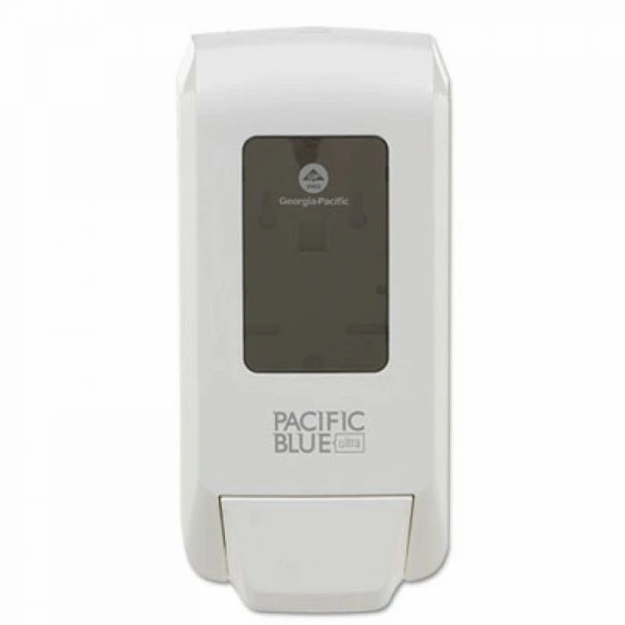 Restroom Dispensers * | Georgia Pacific Soap Dispensers Pacific Blue Ultra Soap/Sanitizer Dispenser, White, 1200 Ml