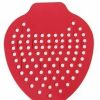 Restroom Cleaning Supplies * | Royal Industries Urinal Screens Royal Urn Scrn D Red Urinal Screen With Embedded Deodorant