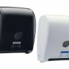 Restroom Dispensers * | Paper Towel Dispensers Winco Tdac-8W Auto-Cut Roll Paper Towel Dispenser, White