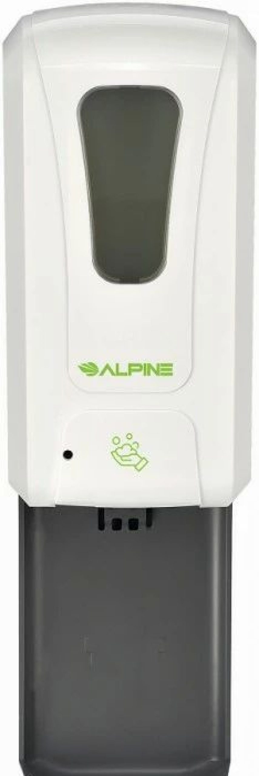 Restroom Dispensers * | Alpine Industries Soap Dispensers Alpine 430-F-T Automatic Hands-Free Foam Hand Sanitizer / Soap Dispenser With Drip Tray, White, 1200 Ml