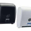 Restroom Dispensers * | Paper Towel Dispensers Winco Tdac-8K Auto-Cut Roll Paper Towel Dispenser, Black