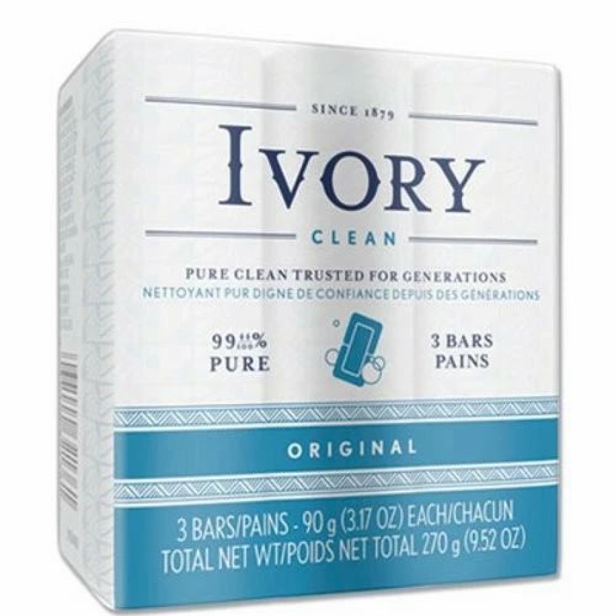 Restroom Supplies * | Hand Soaps And Hand Sanitizers Ivory Bath Soap, Individually Wrapped, 3.1 Oz. Bar, 72/Carton