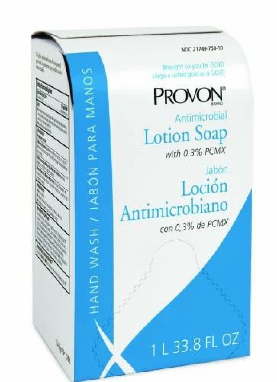 Restroom Supplies * | Hand Soaps And Hand Sanitizers Provon Antimicrobial Lotion Soap, Floral Balsam, 1000 Ml Refill, 8/Carton