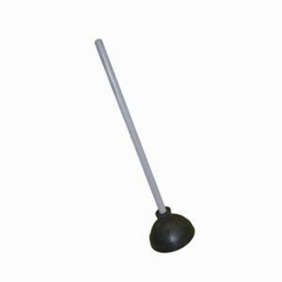 Restroom Cleaning Supplies * | Toilet Plungers Tigerchef Rubber Plunger With 21 Wood Handle