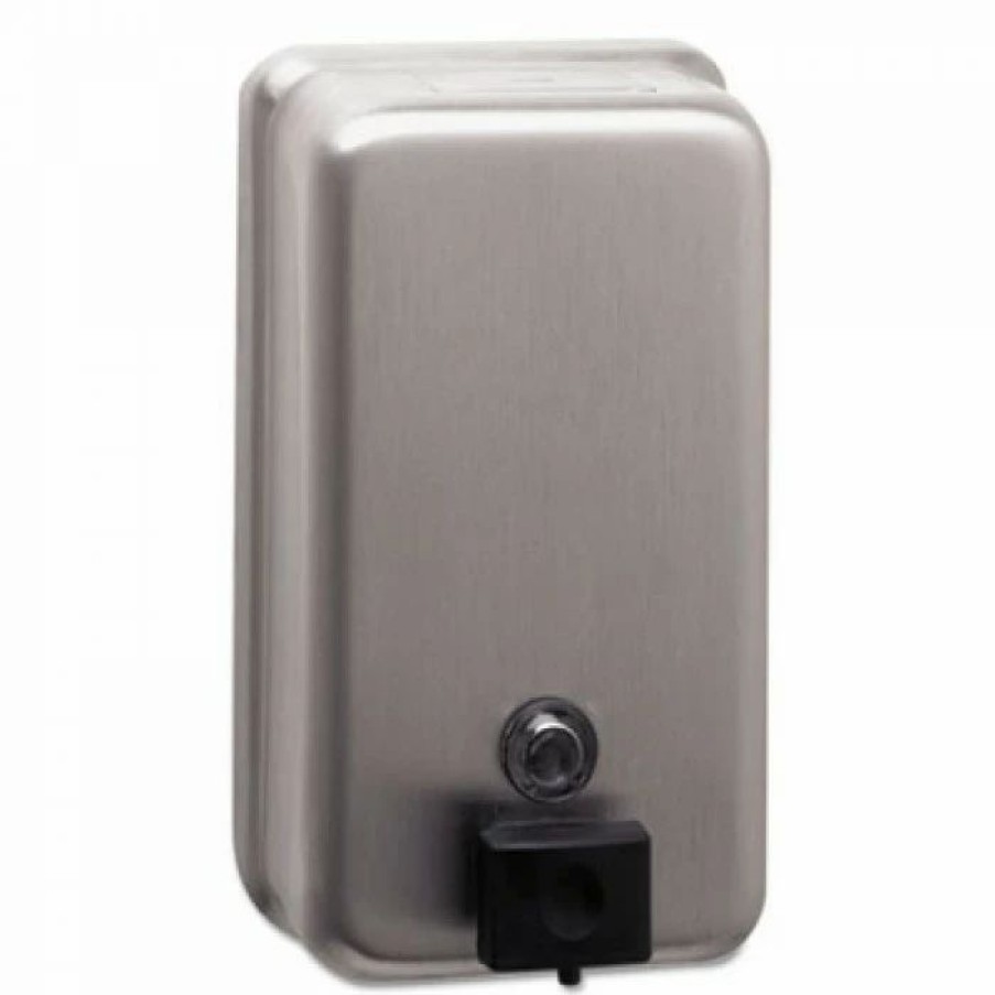 Restroom Dispensers * | Bobrick Soap Dispensers Classicseries Surface-Mounted Soap Dispenser, Stainless Steel, 40 Oz.