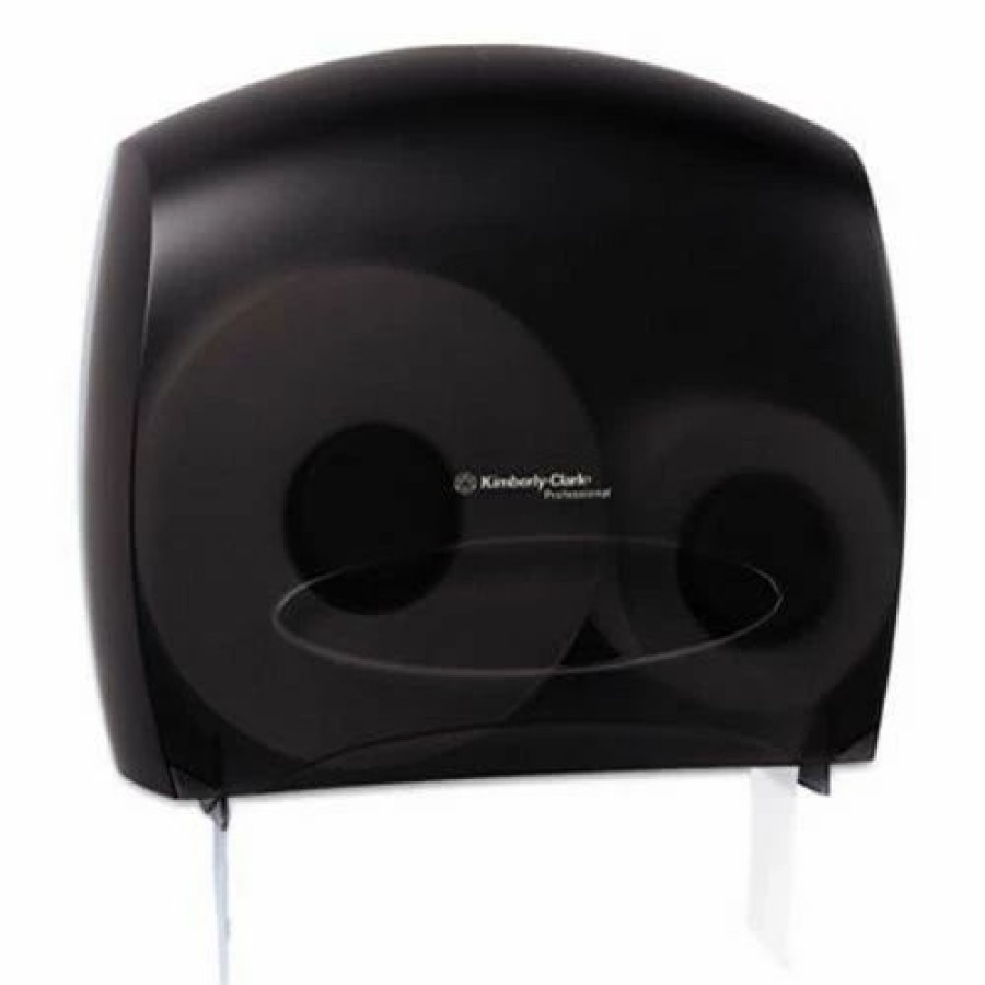 Restroom Dispensers * | Kimberly-Clark Toilet Paper Dispensers Jrt Jr. Escort Jumbo Bathroom Tissue Dispenser, Smoke